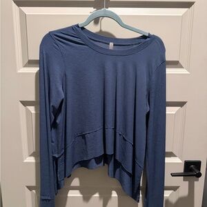FP Movement by Free People Blue Long Sleeve Top